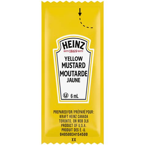 heinz mustard state packets|Heinz Reveals Limited